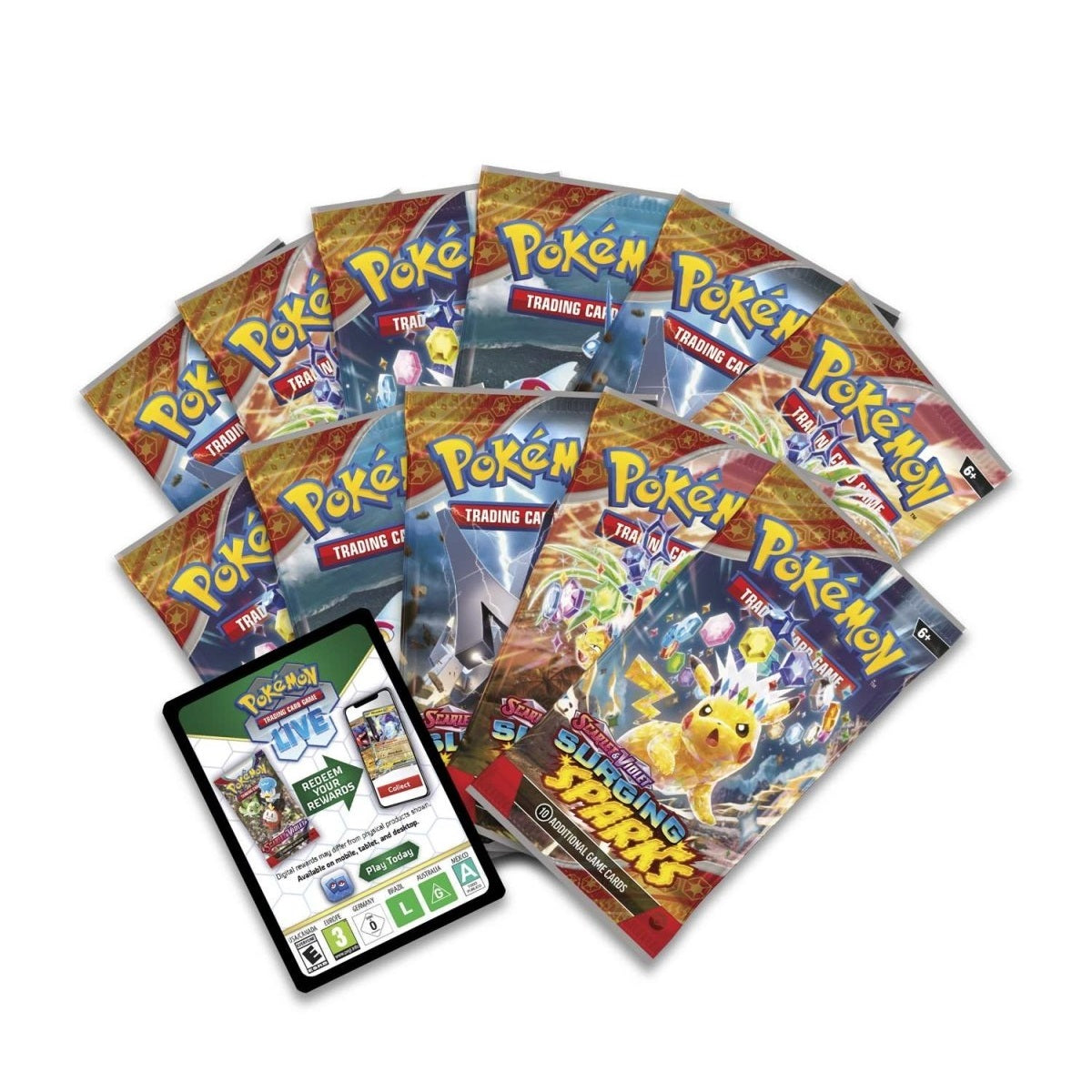 Pokemon TCG: Scarlet and Violet - Surging Sparks Elite Trainer Box