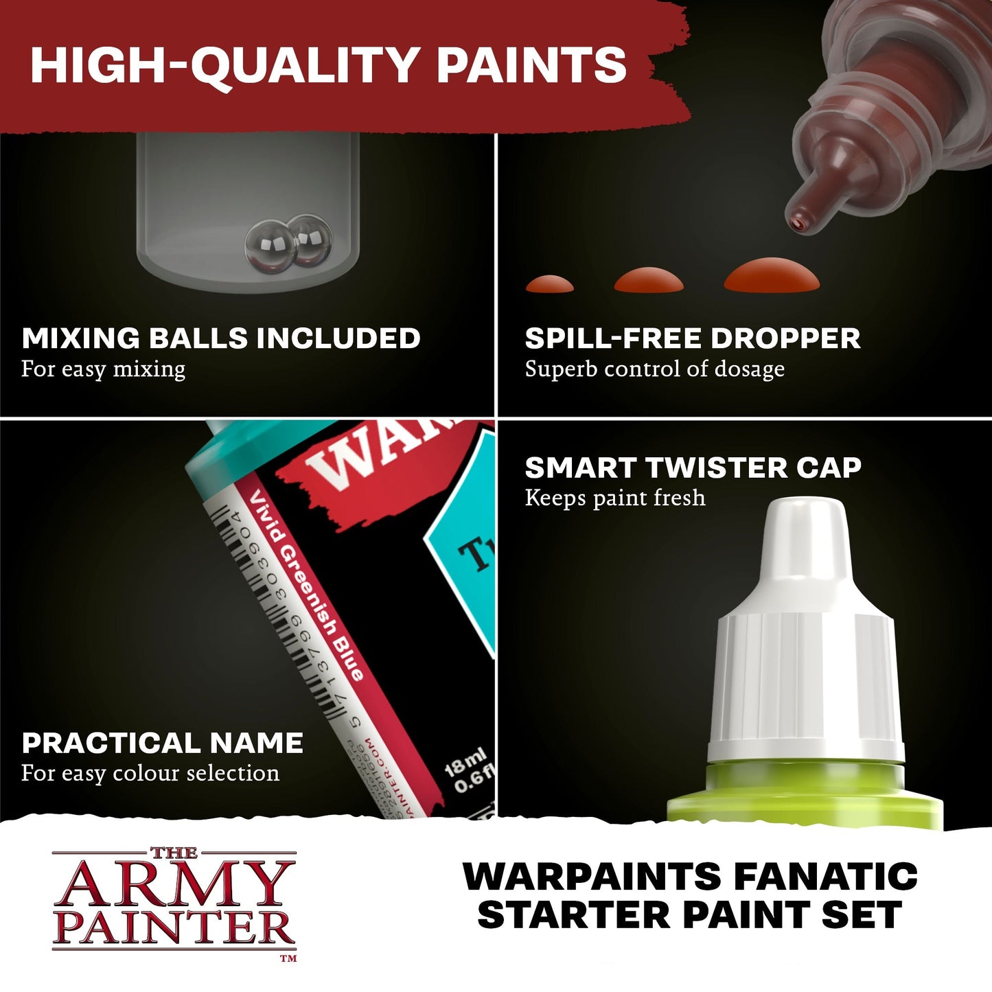 Warpaints Fanatic Starter Paint Set