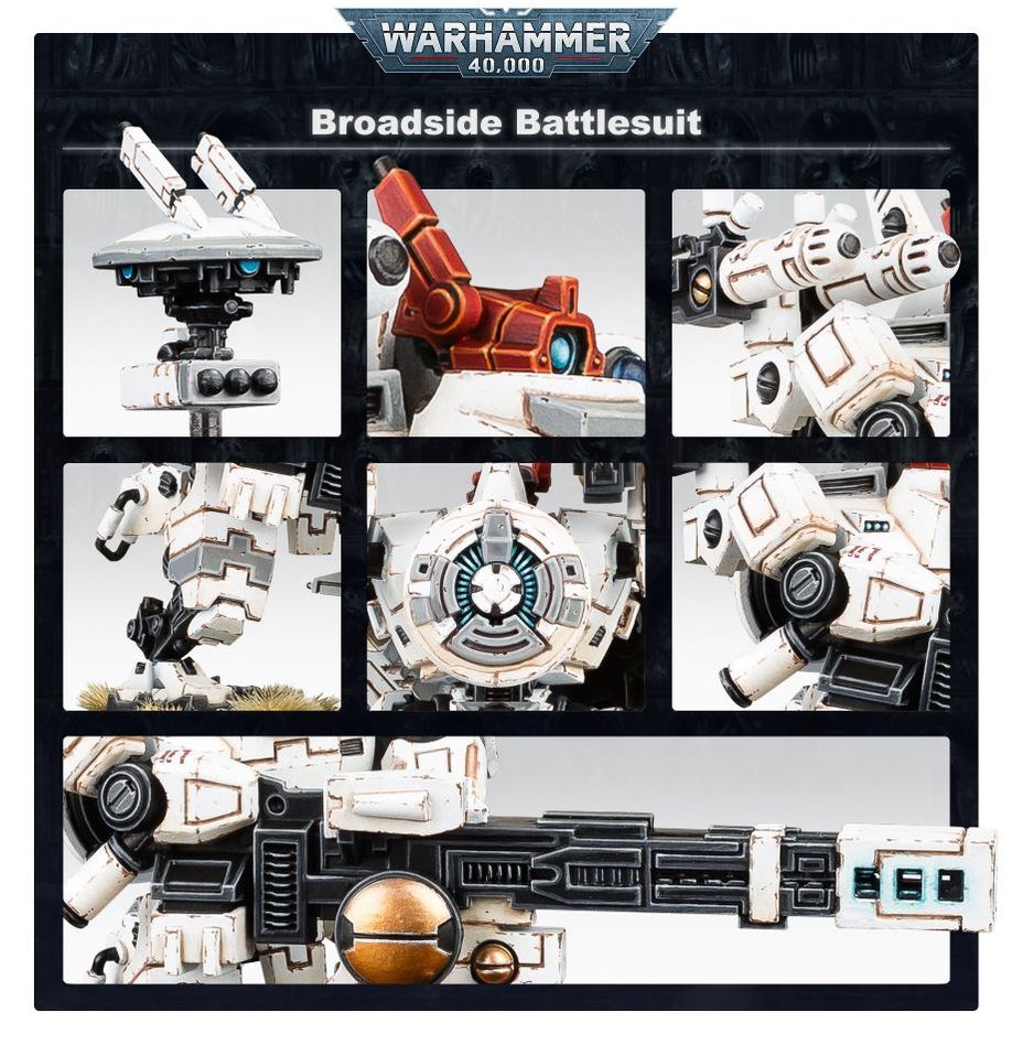 Warhammer: 40K - T'au Empire: XV88 Broadside Battlesuit