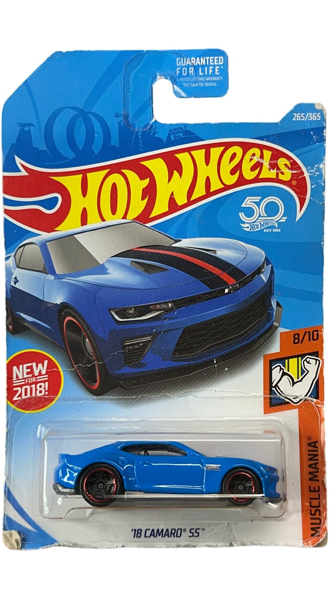 Hot Wheels '18 Camaro SS Muscle Mania 265/365 - Jnstoys