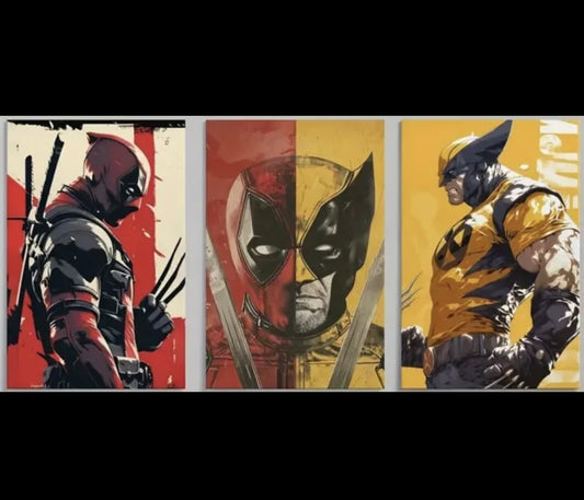 Deadpool & Wolverine
Unframed Canvas/Wall Art