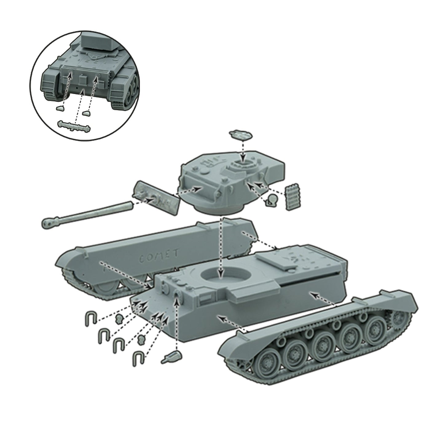 Bolt Action: A34 Comet Medium Tank