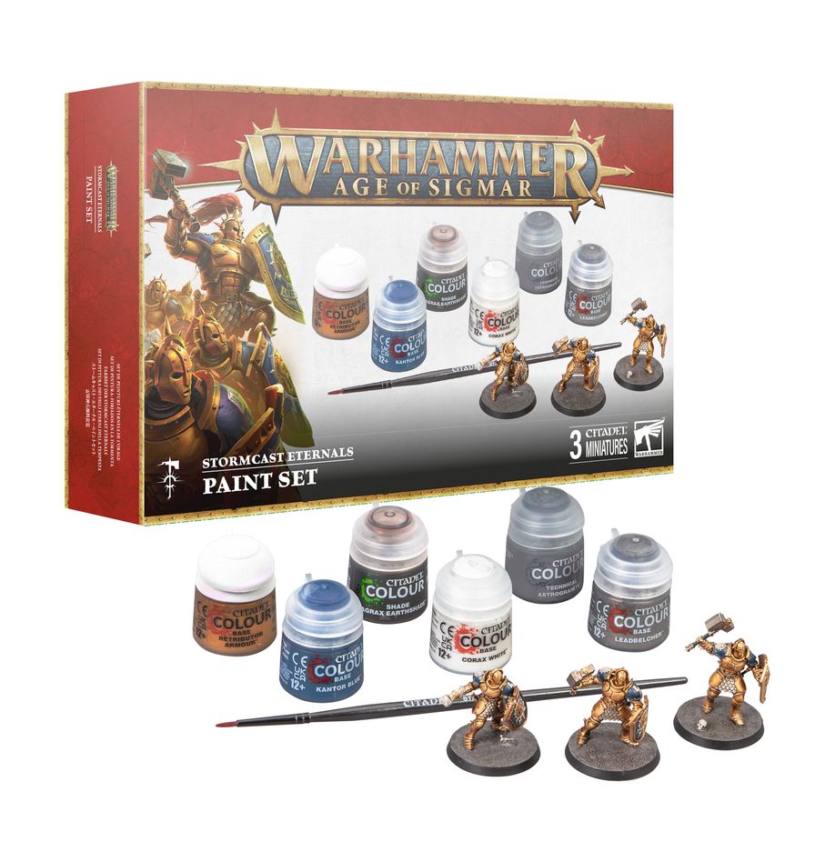 Warhammer: Age of Sigmar Stormcast Eternals Paint Set