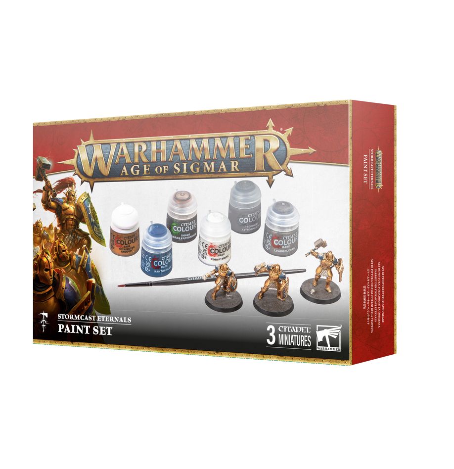 Warhammer: Age of Sigmar Stormcast Eternals Paint Set