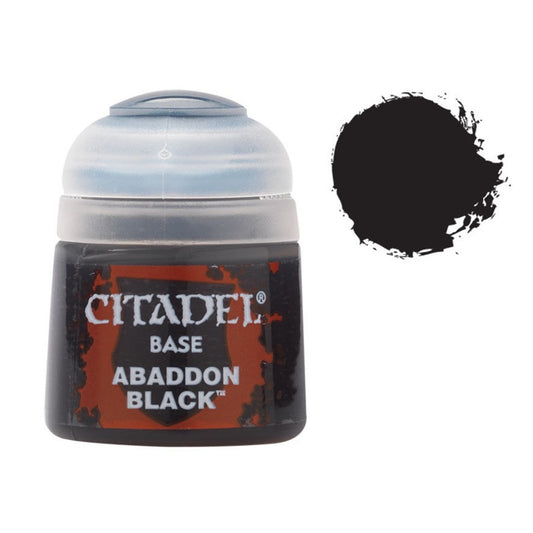 Citadel Paints: Abaddon Black, 12ml