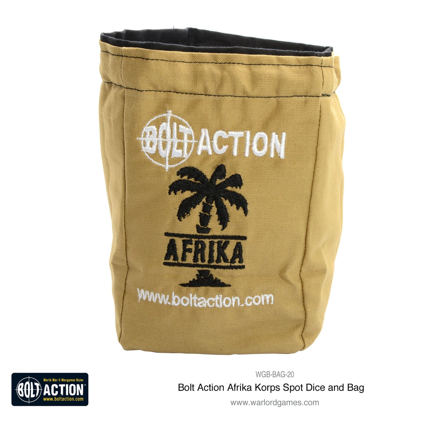 Bolt Action: Afrika Korp Dice bag