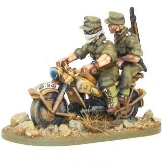 Bolt Action: Afrika Korps Kradschutzen Motorcycle