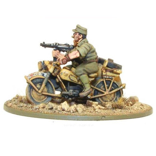 Bolt Action: Afrika Korps Kradschutzen Motorcycle & Sidecar