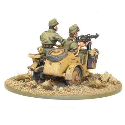 Bolt Action: Afrika Korps Kradschutzen Motorcycle & Sidecar