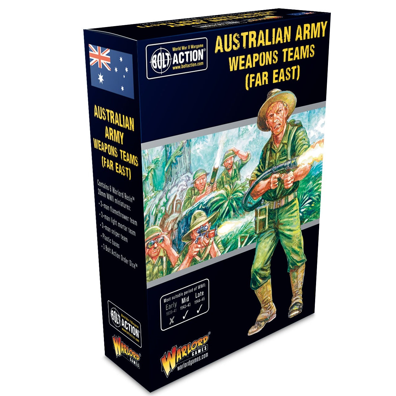 Bolt Action: Australian Army (Far East) Weapons Teams – JNS Toys and ...