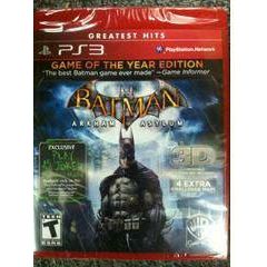 Batman: Arkham Asylum [Game Of The Year Greatest Hits] - PlayStation 3 - Jnstoys