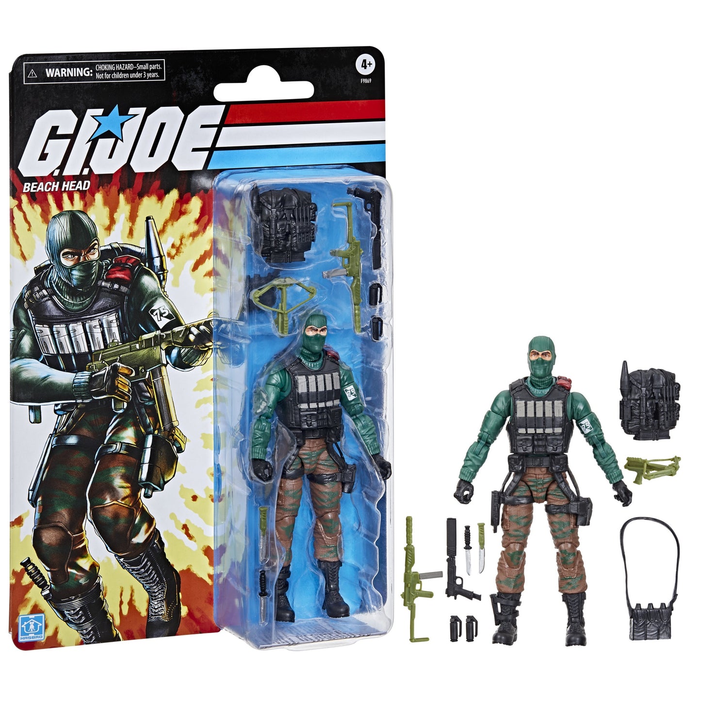 GI Joe Classified Series 6" Retro Beach Head