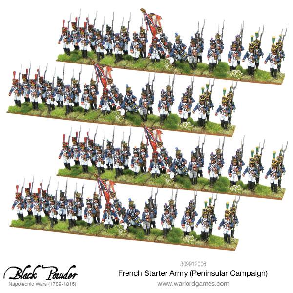 Black Powder Napoleonic French Starter Army (Peninsular Campaign)