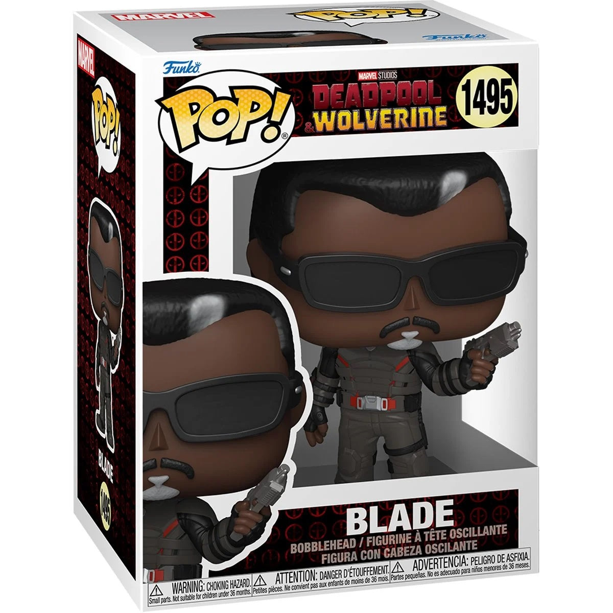 Deadpool and Wolverine Blade Funko Pop! Vinyl Figure #1495