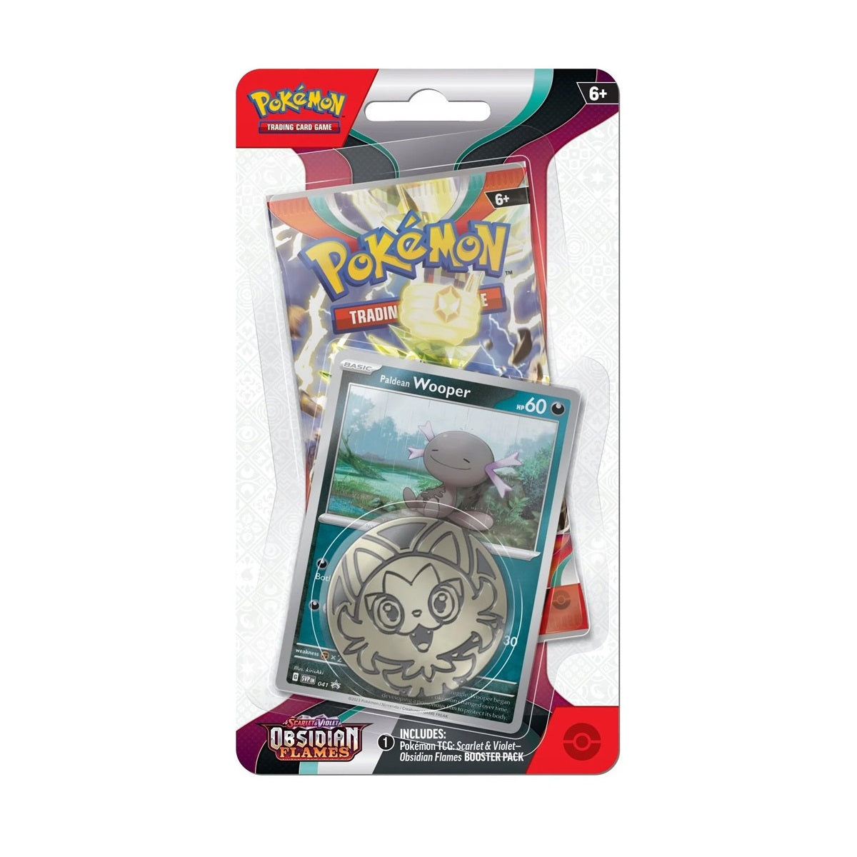 Pokémon: Scarlet and Violet Obsidian Flames Checklane Blister