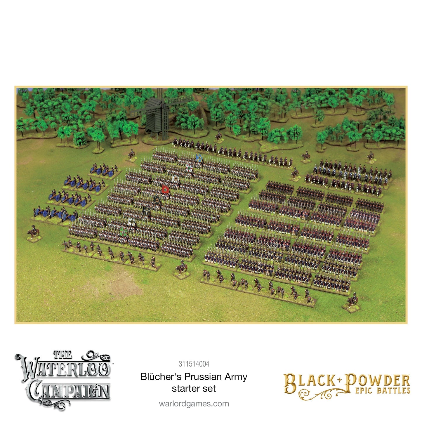 Black Powder Epic Battles Waterloo - Blüchers Prussian Army Starter Set