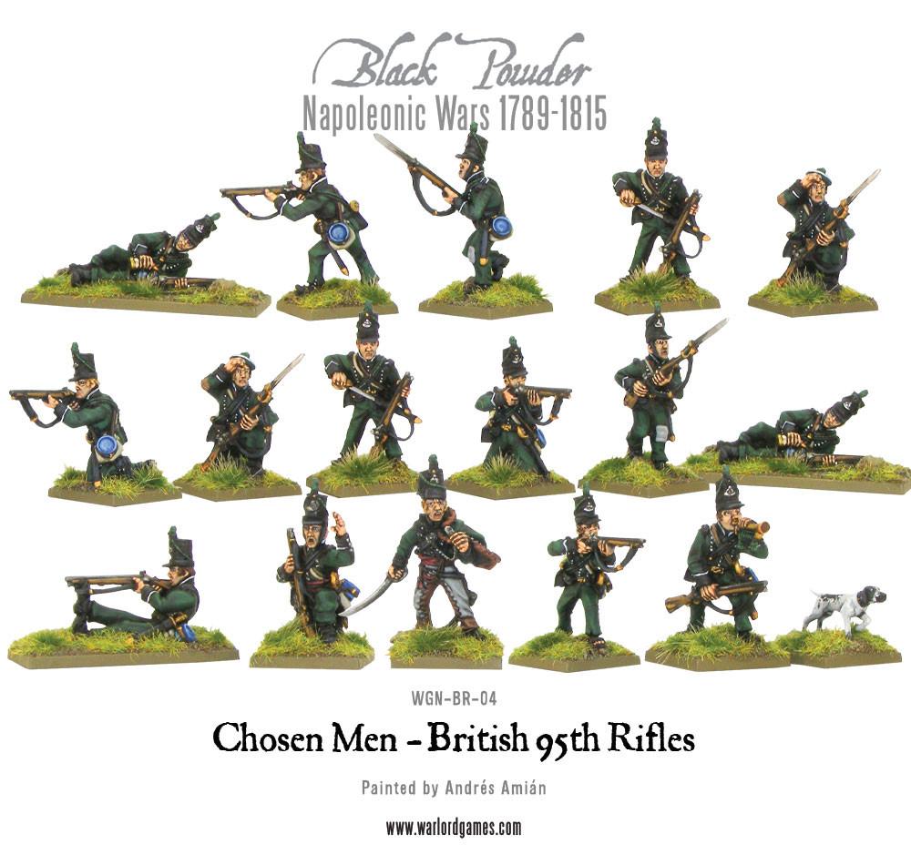 Black Powder - British 95th Rifles (Chosen Men)