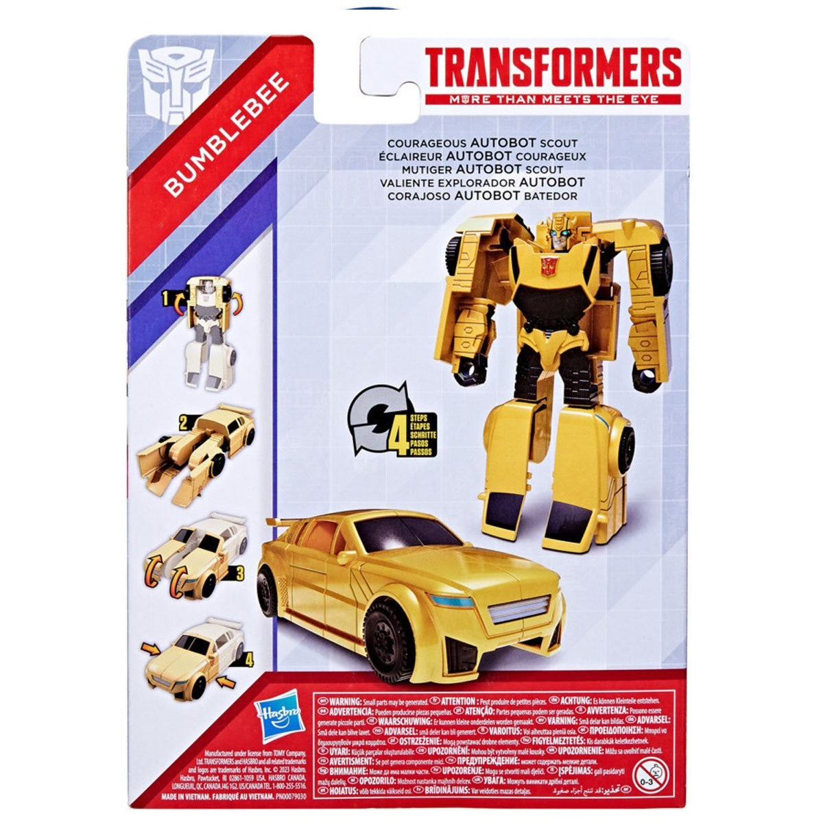 Transformers Authentics Wave 1 Alpha Bubblebee Action Figures