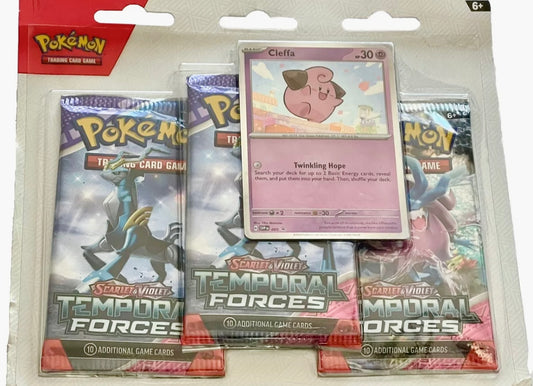 Pokémon: Scarlet & Violet - Temporal Forces 3pk Booster