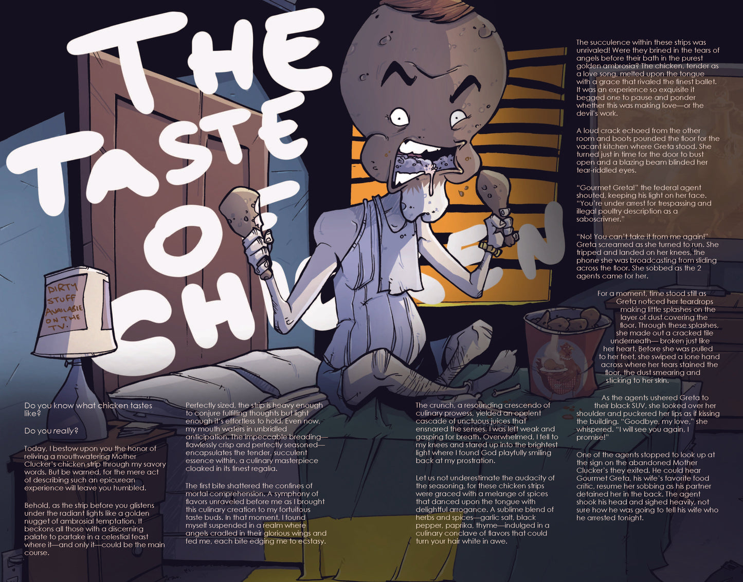 CHEW: The Roleplaying Game (RPG Book + PDF)