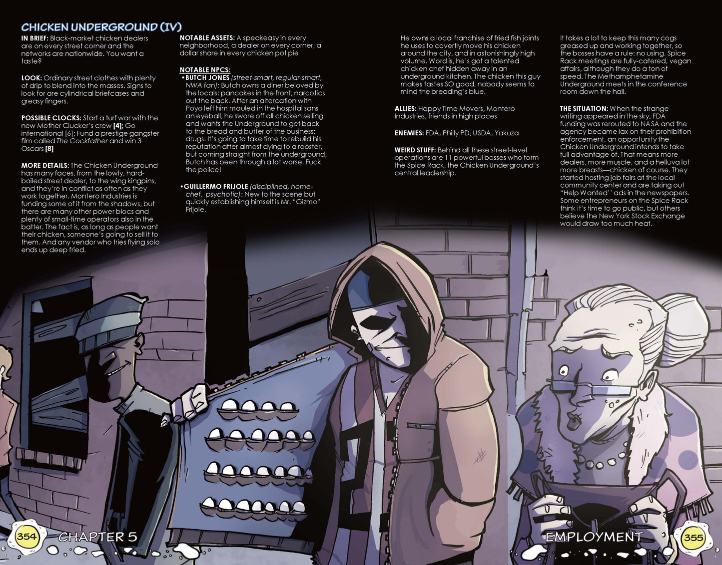 CHEW: The Roleplaying Game (RPG Book + PDF)