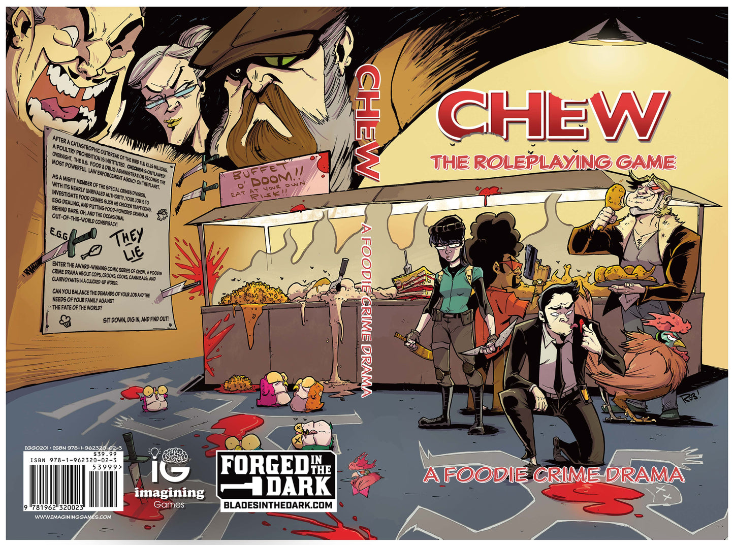 CHEW: The Roleplaying Game (RPG Book + PDF)