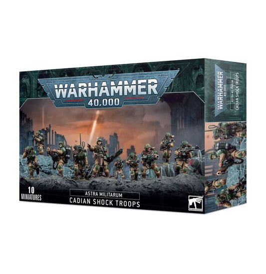 Warhammer: 40K - Astra Militarum: Cadian Shock Troops