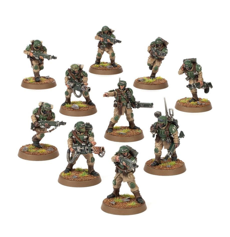 Warhammer: 40K - Astra Militarum: Cadian Shock Troops