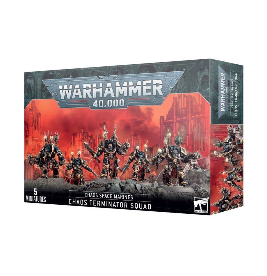 Warhammer 40K: Chaos Space Marines Terminator Squad