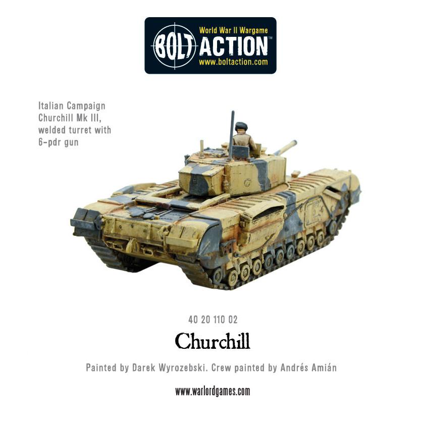 British Churchill Tank