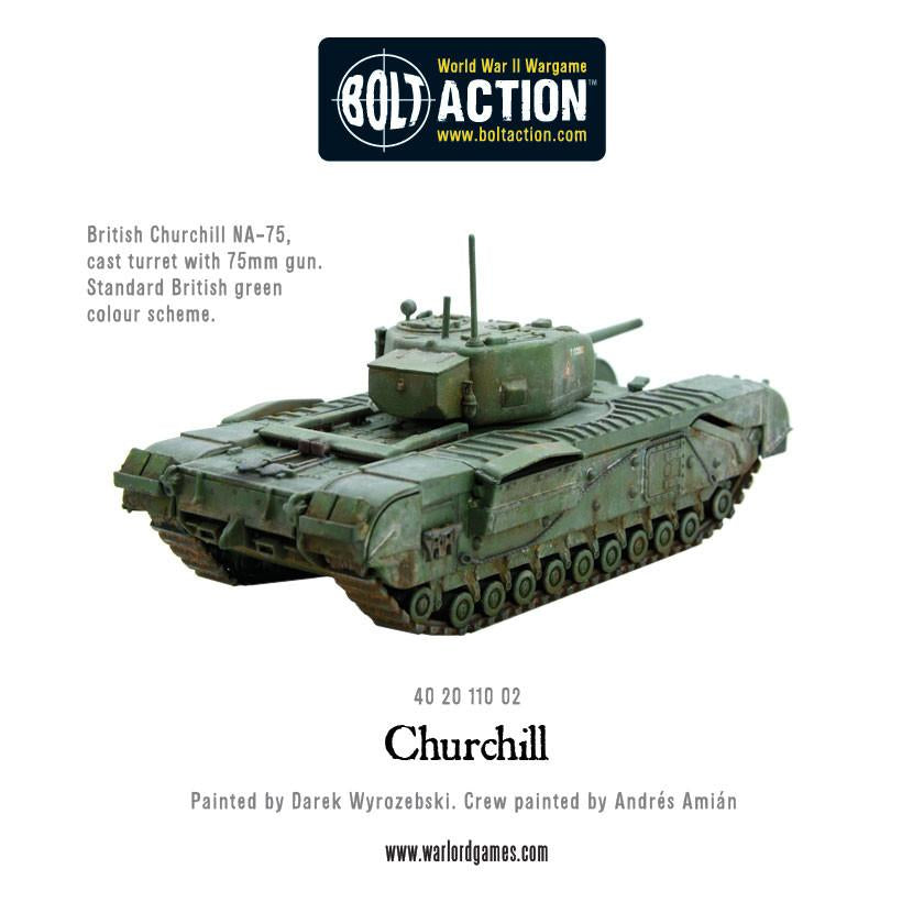 British Churchill Tank