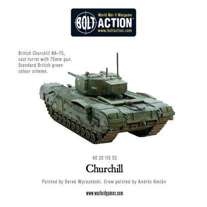 British Churchill Tank