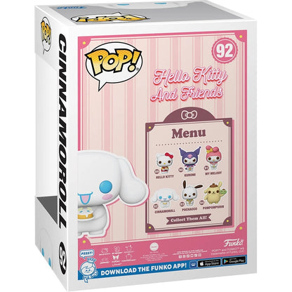 Hello Kitty: Cinnamoroll with Dessert Funko Pop! Vinyl Figure #92