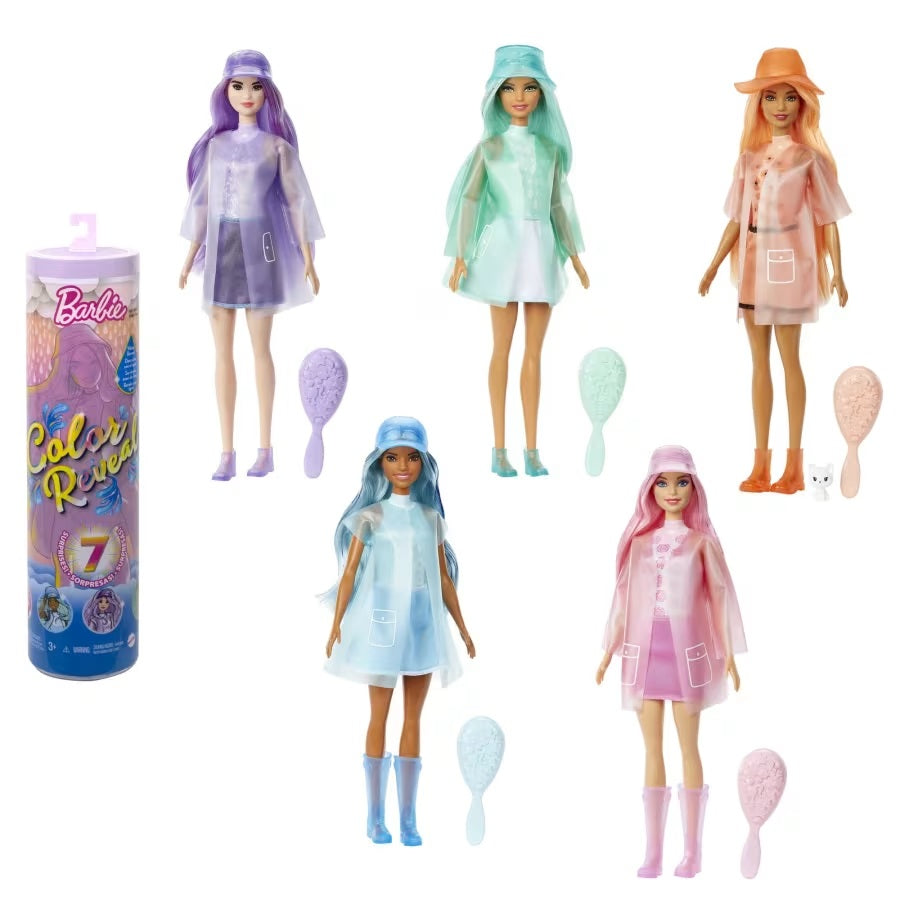 Barbie Color Reveal with 7 Surprises