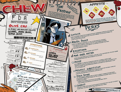 CHEW: Character Menus (RPG Supplement)