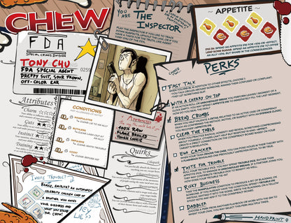 CHEW: Character Menus (RPG Supplement)
