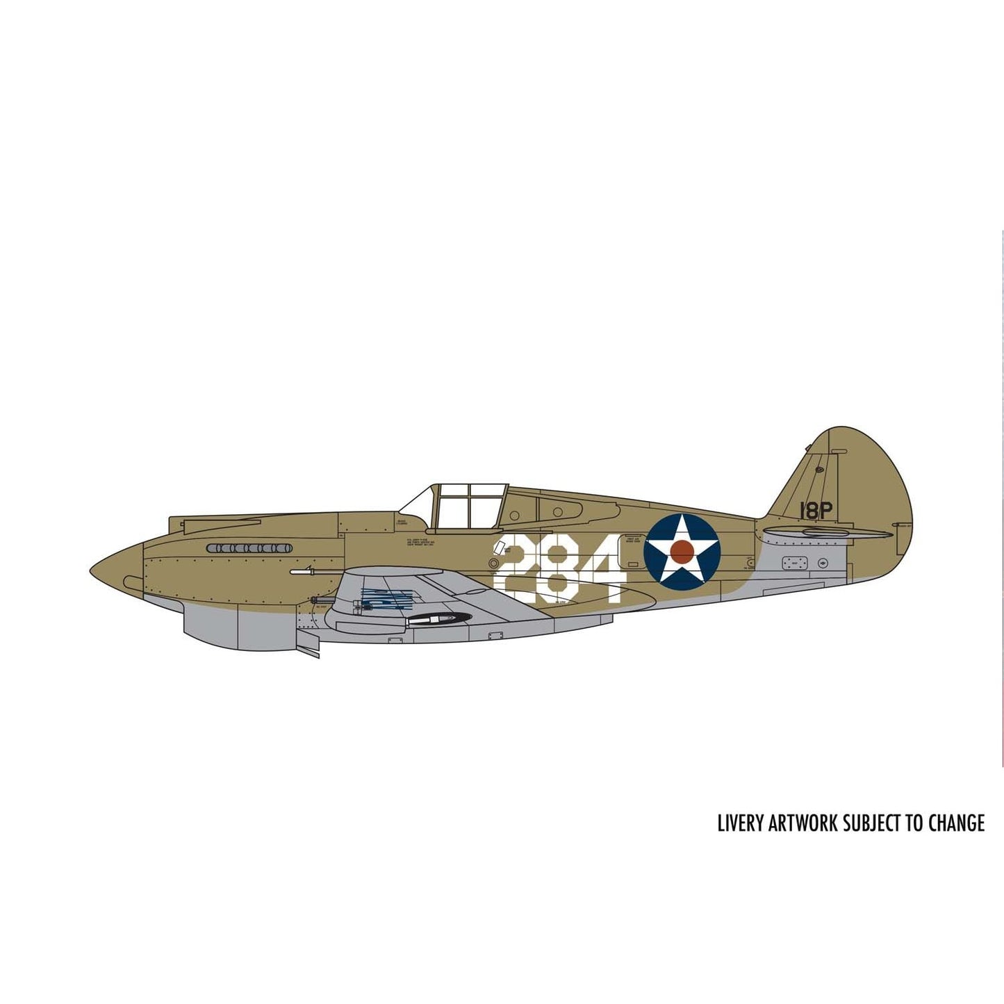 Airfix: Curtiss P-40B Warhawk