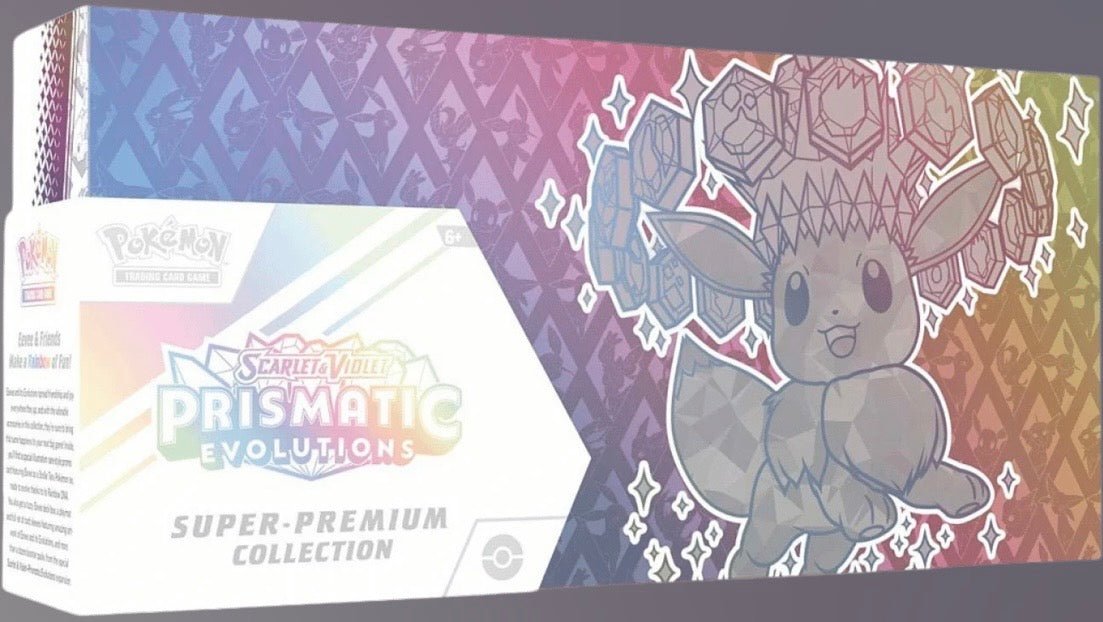 The Pokémon TCG: Scarlet and Violet - Prismatic Evolutions Super - Premium Collection - Jnstoys