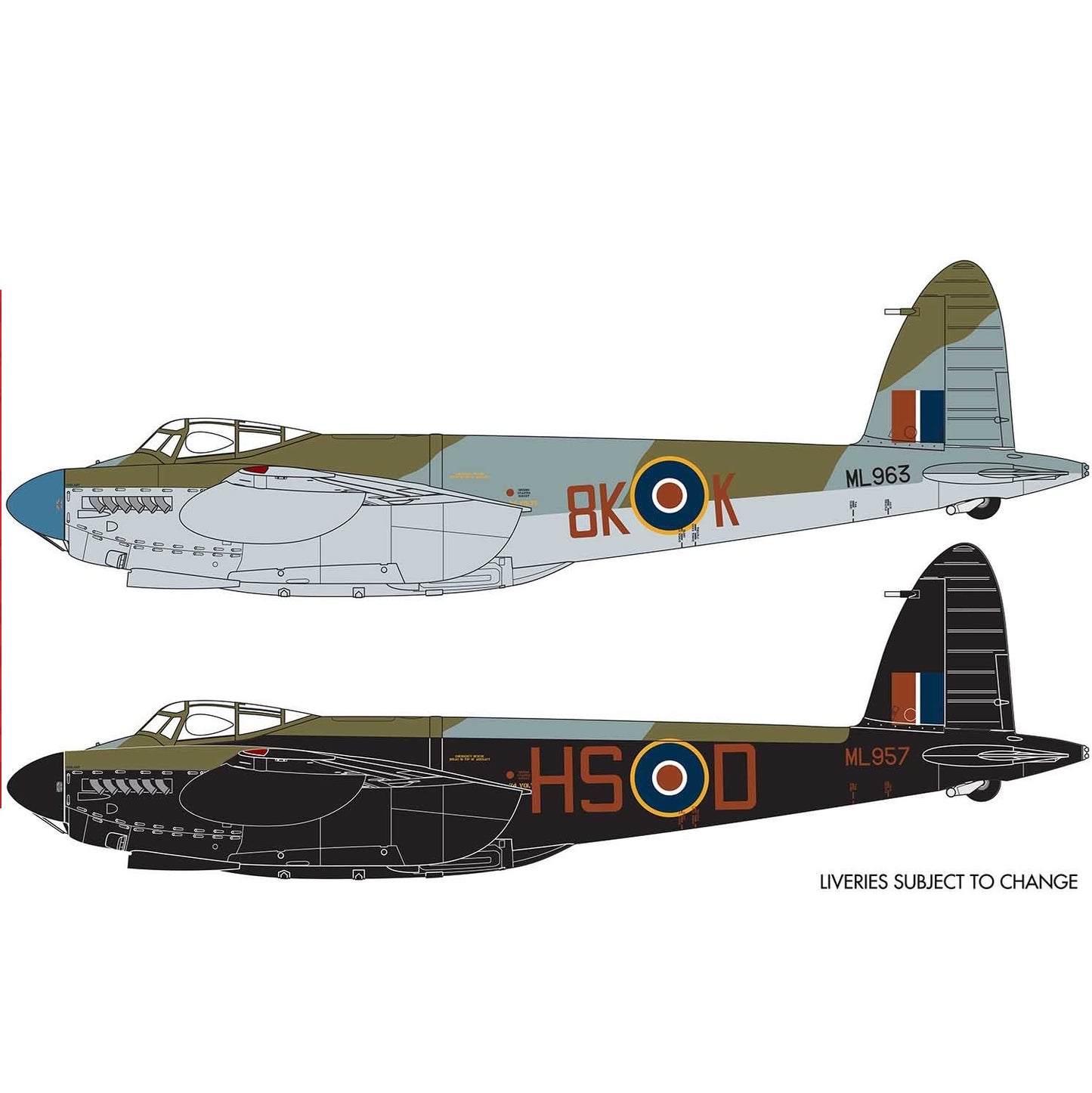 Airfix: De Havilland Mosquito B.XVI