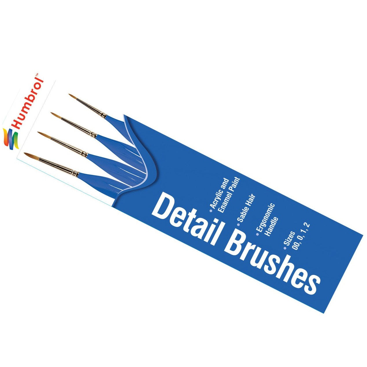 Humbrol Detail Brush Pack