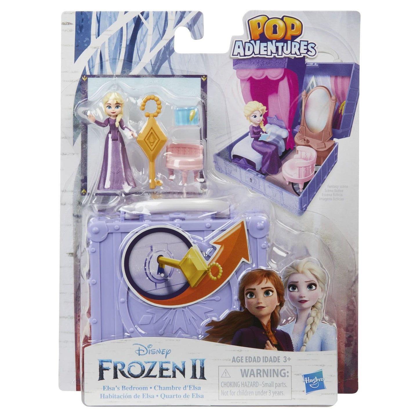 Disney Frozen 2 Portable Pop-up Elsa's Bedroom Playset