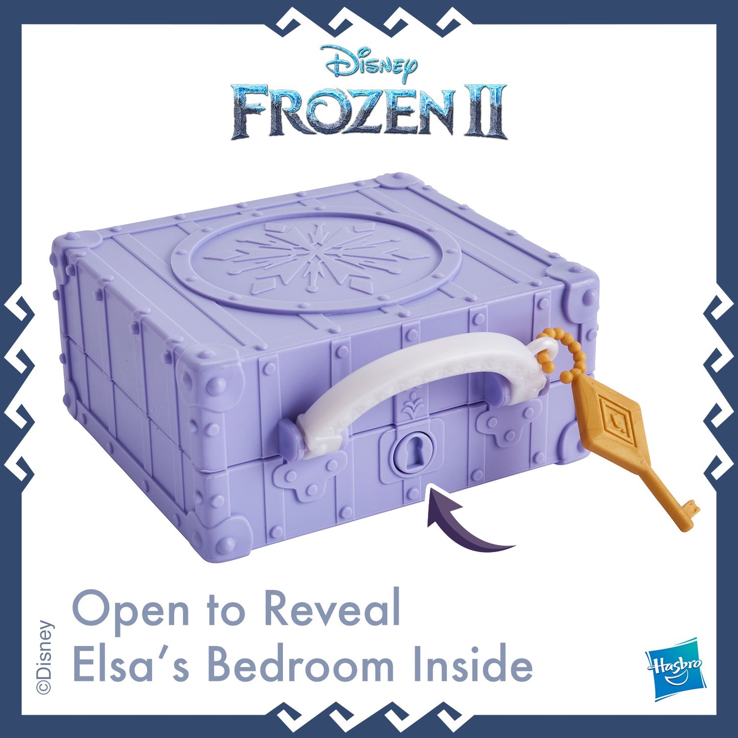 Disney Frozen 2 Portable Pop-up Elsa's Bedroom Playset