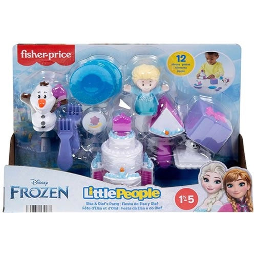 Little People Playsets: Disney's Frozen Elsa and Olaf's Party Playset