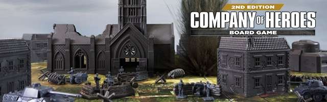 Company of Hero’s Board Game, 2nd Edition - Jnstoys