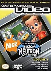 GBA Video Jimmy Neutron Volume 1 - Nintendo GameBoy Advance
