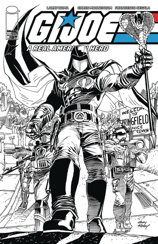 GI JOE A REAL AMERICAN HERO #305 CVR B KUBERT