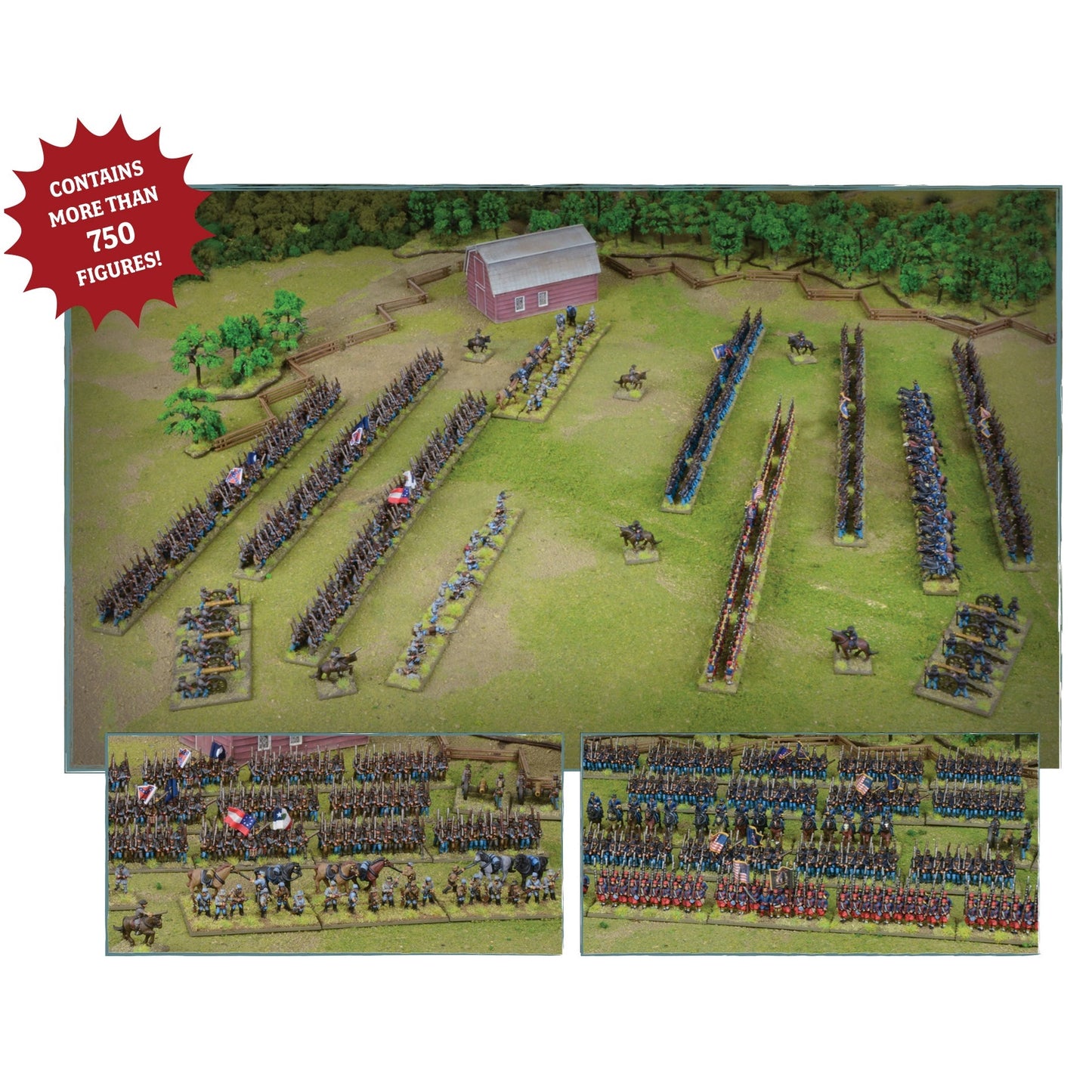 Black Powder Epic Battles - American Civil War Guts & Glory Starter Set