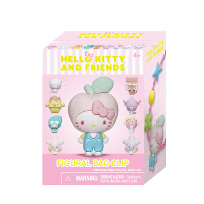 HELLO KITTY & FRIENDS BUBBLE TEA 3D BAG CLIP