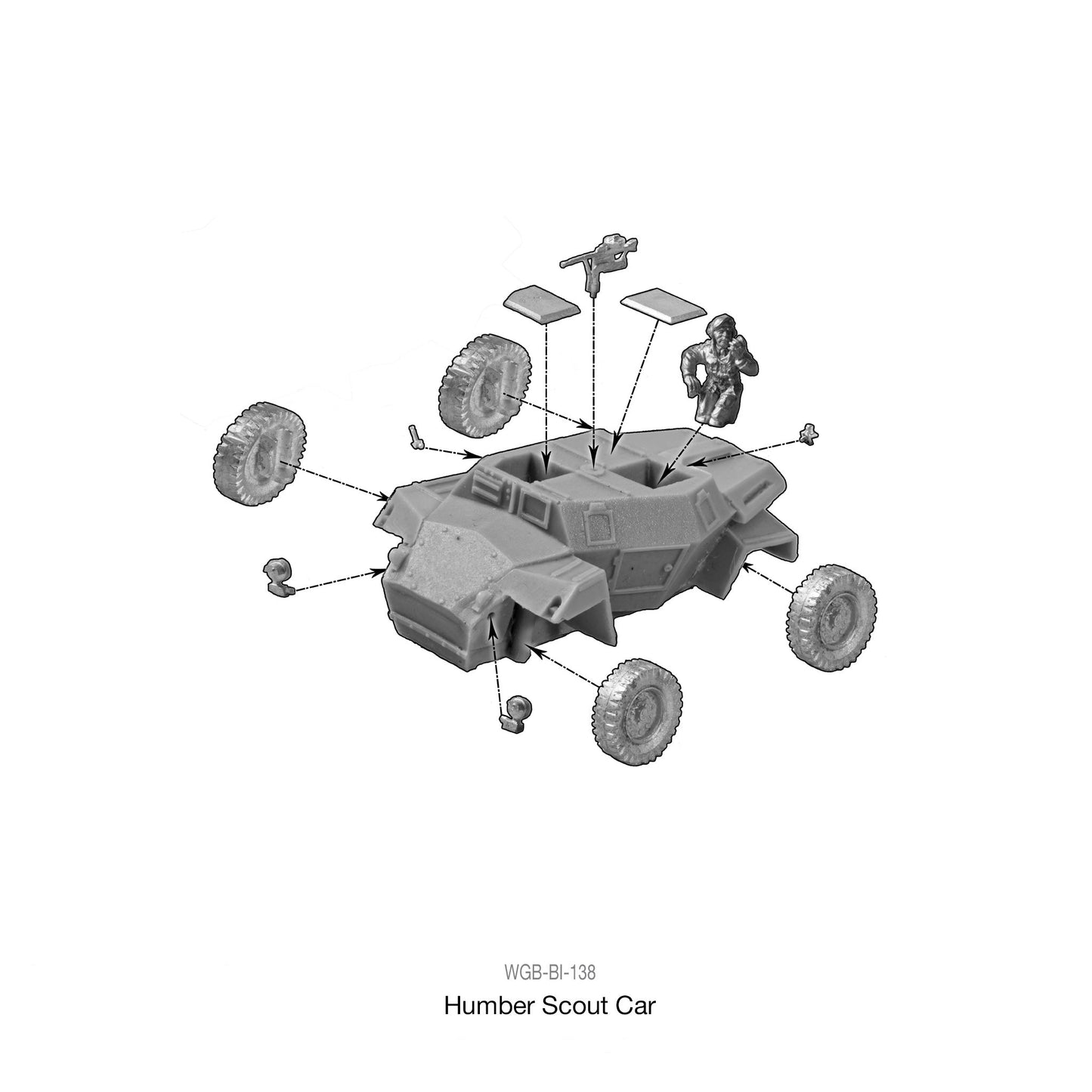 Bolt Action: Humber Scout Car