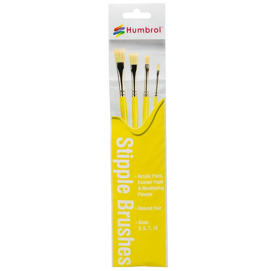 Humbrol Stipple Brush Pack